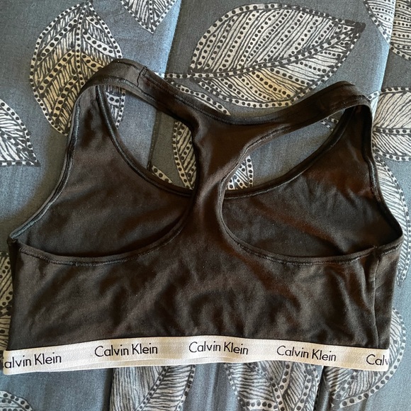 Calvin Klein Unlined Cotton Bralette - NWOT - Picture 6 of 6